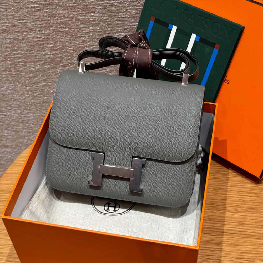 올수공 에르메스 콘스탄스 24 0L/Girs Meyer 엡송 가죽 실버 하드웨어