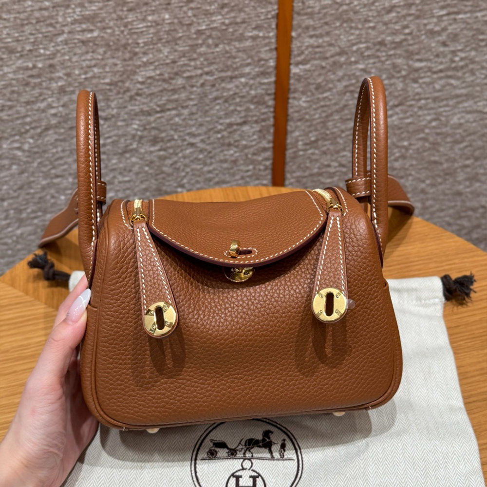 올수공 에르메스 린디 미니 37/gold 클레망스 골드 하드웨어