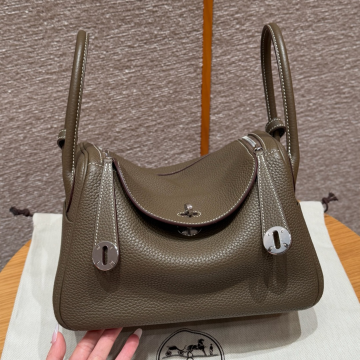 올수공 에르메스 린디 26 18/Etoupe 클레망스 실버 하드웨어