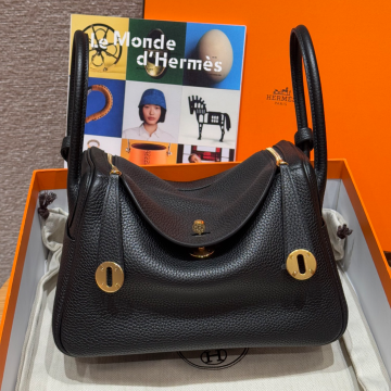 올수공 에르메스 린디 26 89/noir 클레망스 골드 하드웨어