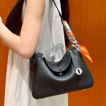 올수공 에르메스 린디 26 89/noir 클레망스 실버 하드웨어