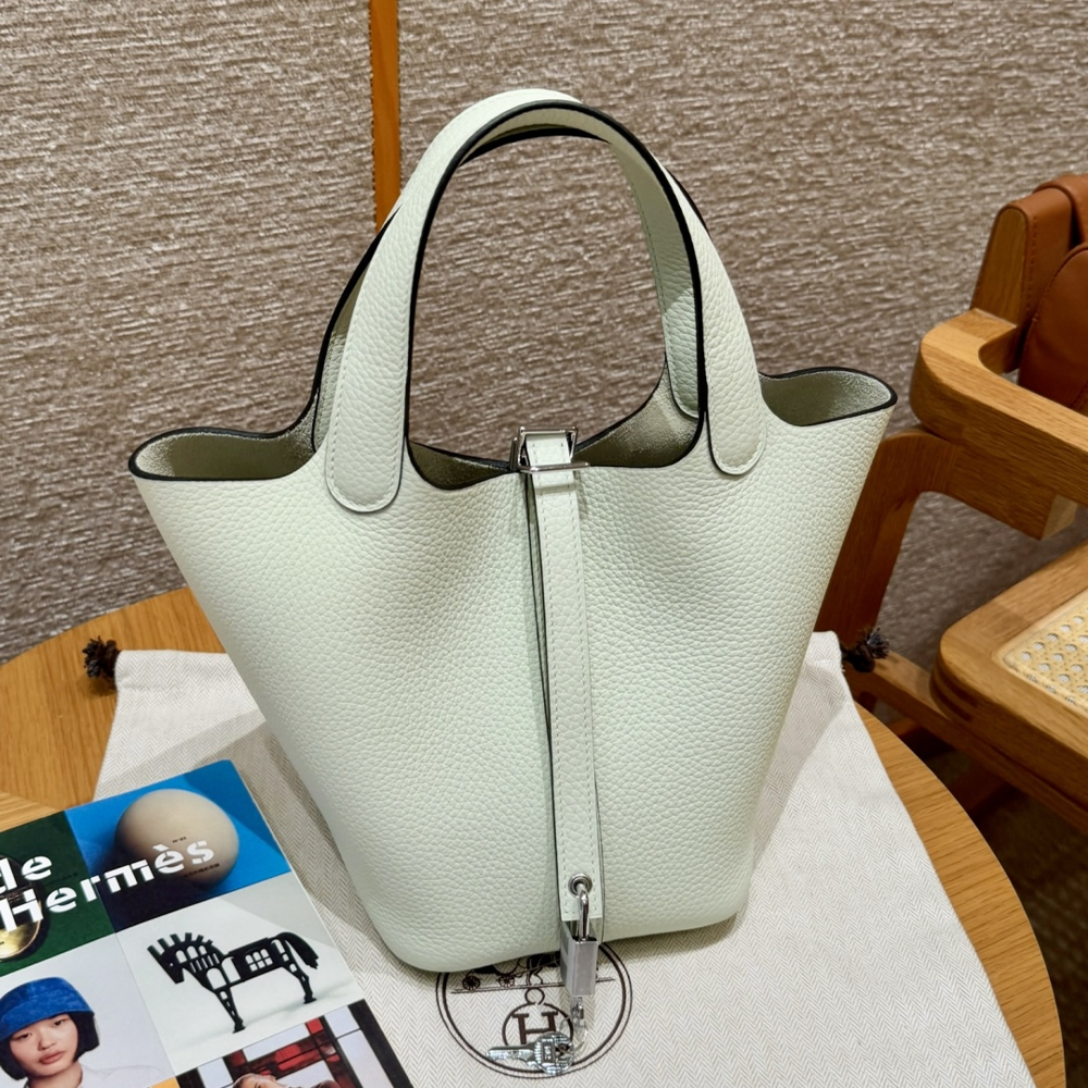 올수공 에르메스 피코탄 18 0S/Vert Fizz 클레망스 실버 하드웨어