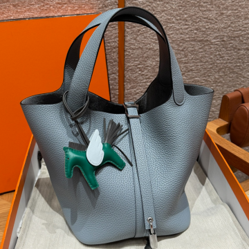 올수공 에르메스 피코탄 22 J7/Blue Jin 클레망스 실버 하드웨어