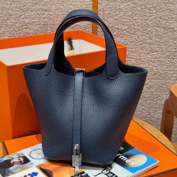 올수공 에르메스 피코탄 18 73/Blue saphir 클레망스 실버 하드웨어