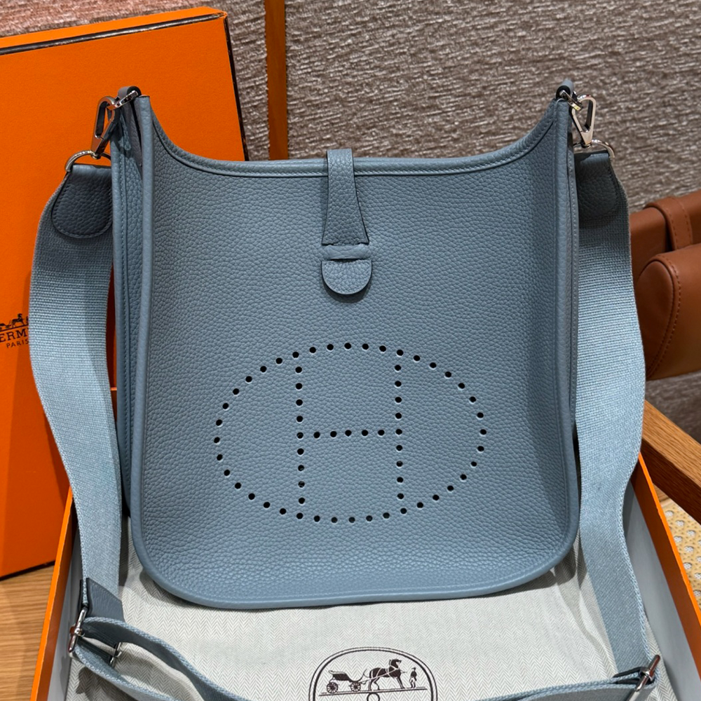 올수공 에르메스 에블린 29 J7/Blue Jin 클레망스 실버 하드웨어