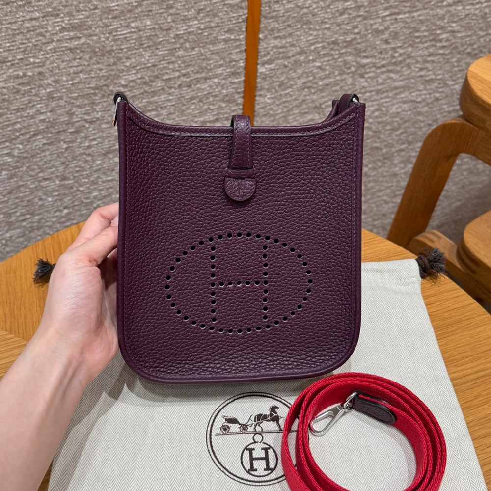 올수공 에르메스 에블린 미니 N5/Cassis 클레망스 실버 하드웨어