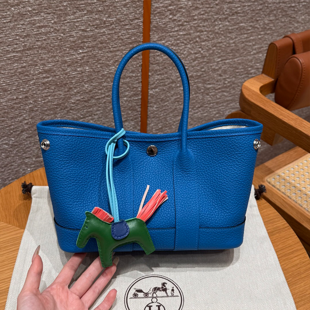 올수공 에르메스 가든파티 23 T7/Blue Hydra Negonda 실버 하드웨어