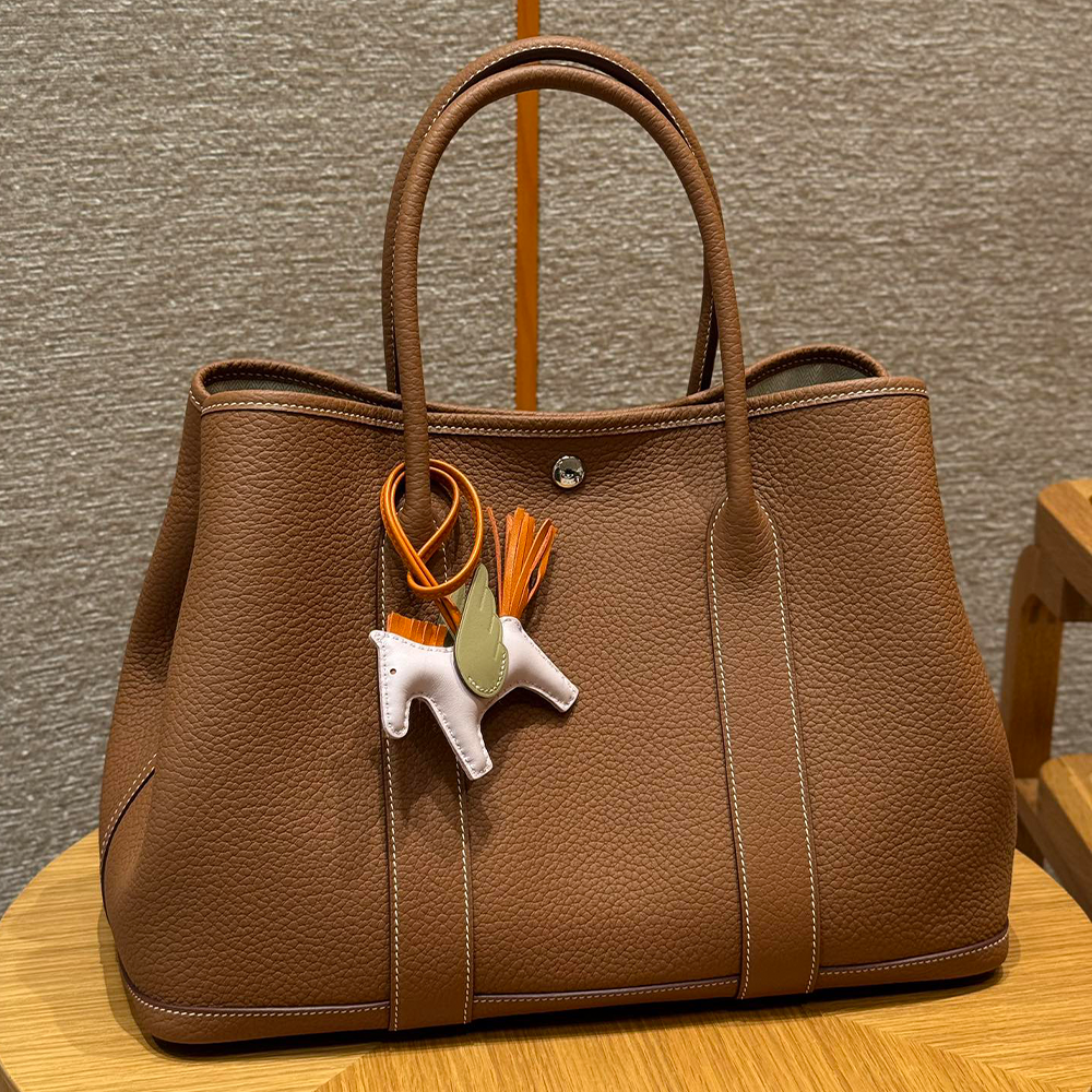 올수공 에르메스 가든파티 36 ck37/Gold vache 실버 하드웨어