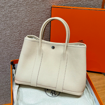 올수공 에르메스 가든파티 30 10/Craie vache 실버 하드웨어