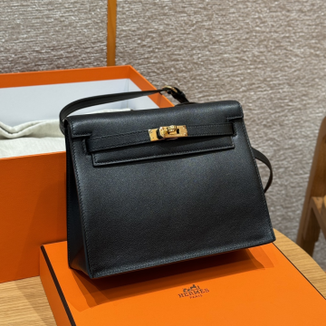 올수공 에르메스 켈리 단스 ck89/noir 스위프트 골드 하드웨어