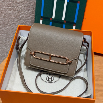 올수공 에르메스 롤리스 18 Etoupe 에버컬러 가죽 로즈골드 하드웨어