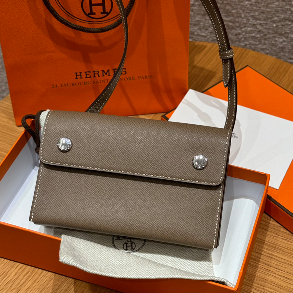 올수공 에르메스 에이치 스냅 Etoupe 엡송 실버 하드웨어