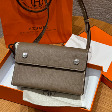 올수공 에르메스 에이치 스냅 Etoupe 엡송 실버 하드웨어