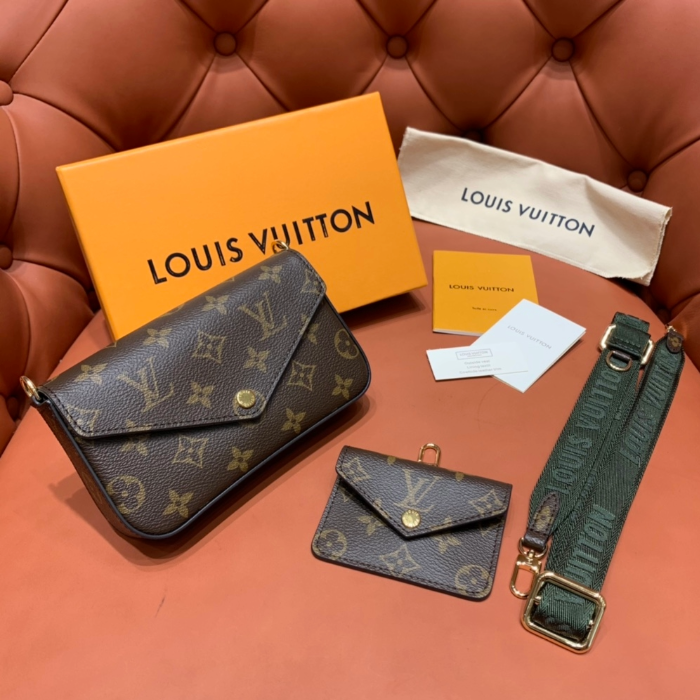 루이비통 멀티 모세트 악세수아 펠리시 스트랩 앤 고