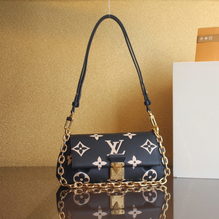 루이비통 페이보릿 모노그램 앙프렝뜨 블랙/베이지