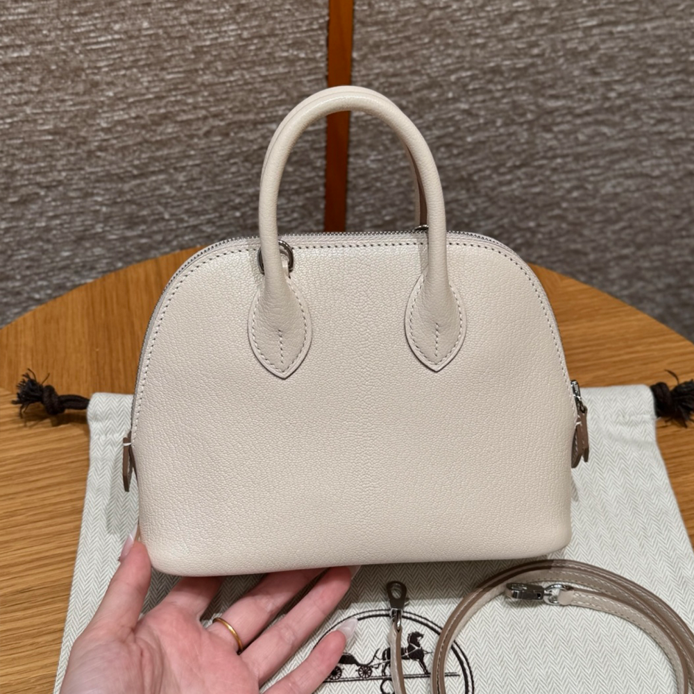 올수공 에르메스 볼리드 미니 10/Craie 체브르 실버 하드웨어