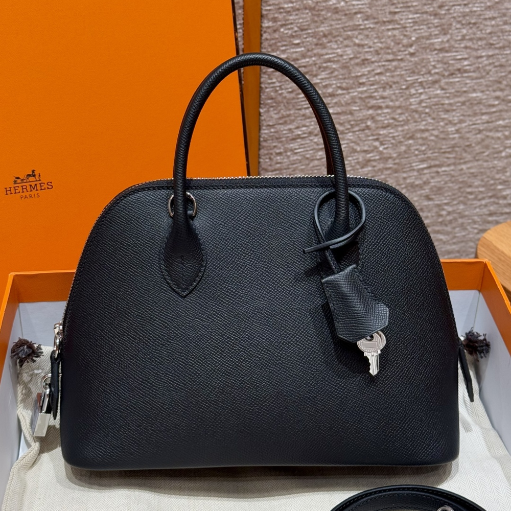 올수공 에르메스 볼리드 25 89/noir 엡송 실버 하드웨어