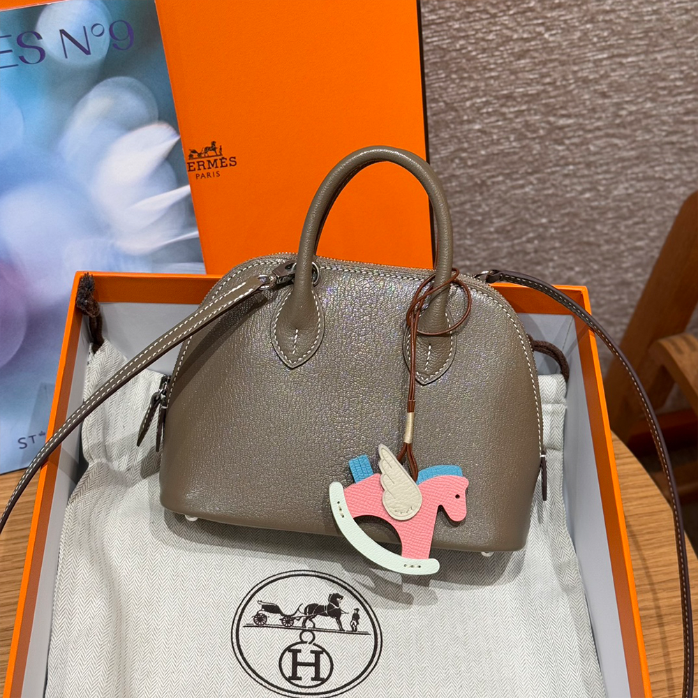 올수공 에르메스 볼리드 미니 18/Etoupe 체브르 실버 하드웨어