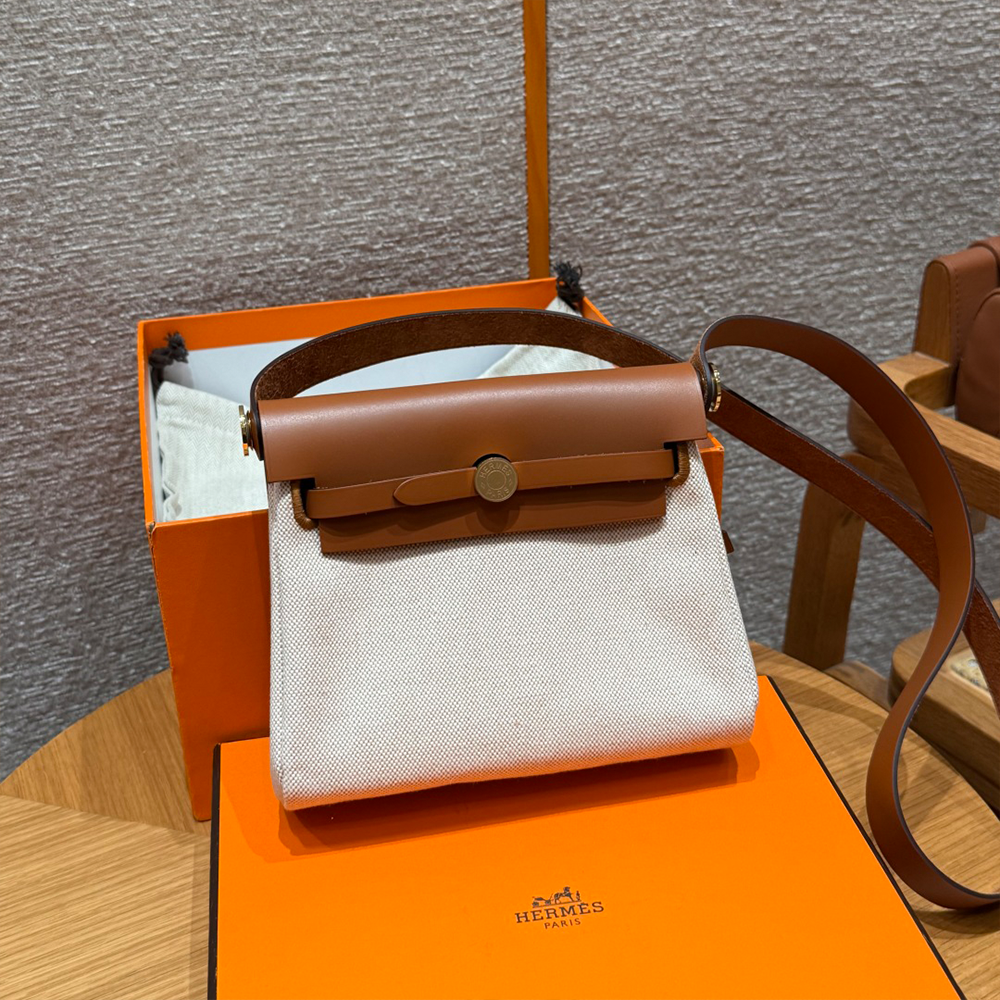 올수공 에르메스 에르백 미니 ecru/beige/fauve 골드 하드웨어