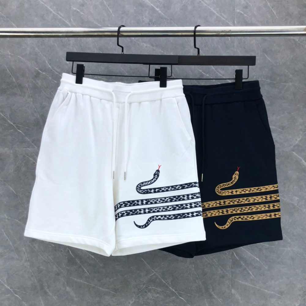 톰브라운 시어서커 쇼트 링거 팬츠