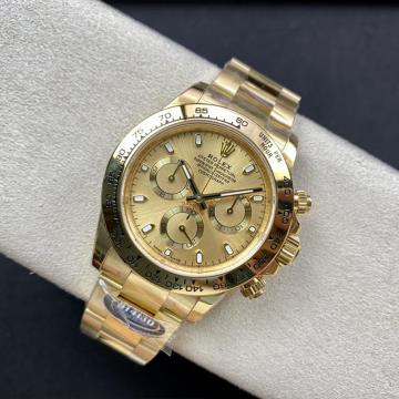 BT공장 롤렉스 데이토나 샴폐인 다이얼 옐로우 골드 금통 40mm 116508