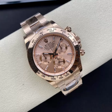 BT공장 롤렉스 데이토나 썬더스트 다이아 다이얼 로즈 골드 금통 40mm 116505
