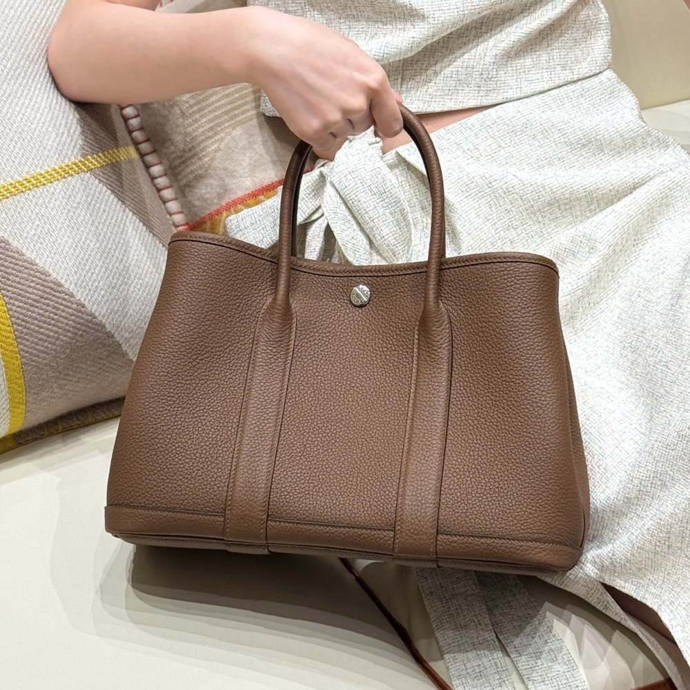 올수공 에르메스 가든파티 30 Alezan 네곤다 실버 하드웨어