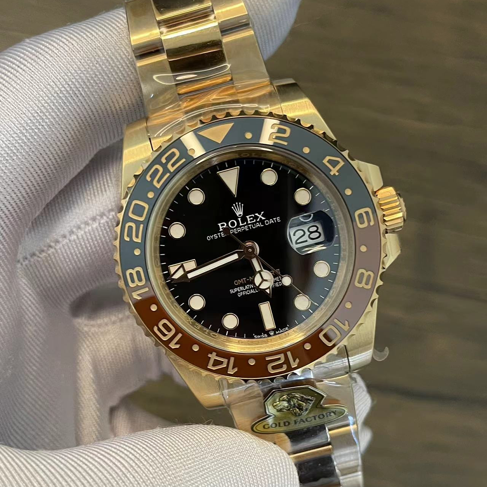 GOLD공장 롤렉스 GMT마스터 루트비어 로즈골드 금통 126715