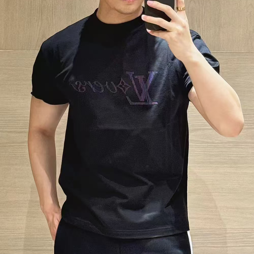 루이비통 LV 리버스 엠벨리시드 반팔 티셔츠