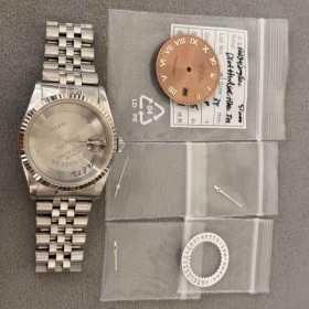 롤렉스 데이트저스트 36 무브먼트 제외 올 정품 커스텀 제품