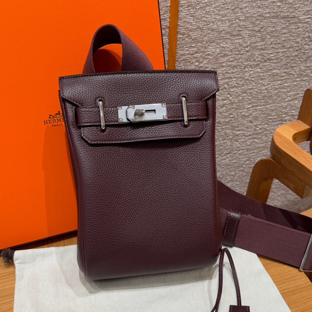 올수공 에르메스 핵아도 Rouge seller 토고 가죽 실버 하드웨어