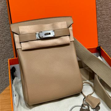 올수공 에르메스 핵아도 Trench 토고 가죽 실버 하드웨어