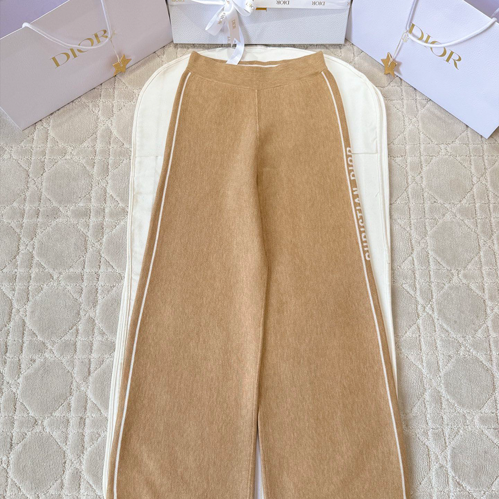 최고퀄 디올 리버서블 베이지 캐시미어 블렌드 팬츠