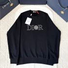 최고퀄 디올 코튼 플리스 크리스찬 디올 태그 오버사이즈 핏 스웨트셔츠 그레이